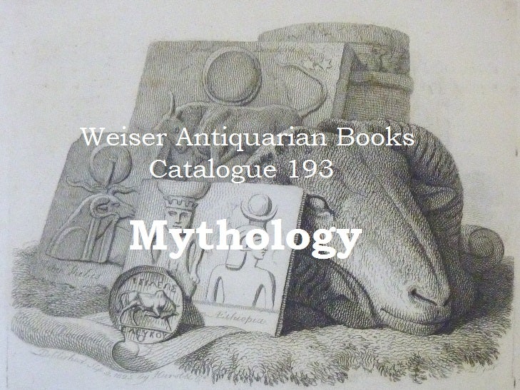 Catalogue 193: Mythology - Spring 2018
