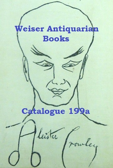 Catalogue 199A: Aleister Crowley