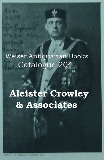 Catalogue 204: Aleister Crowley & Associates