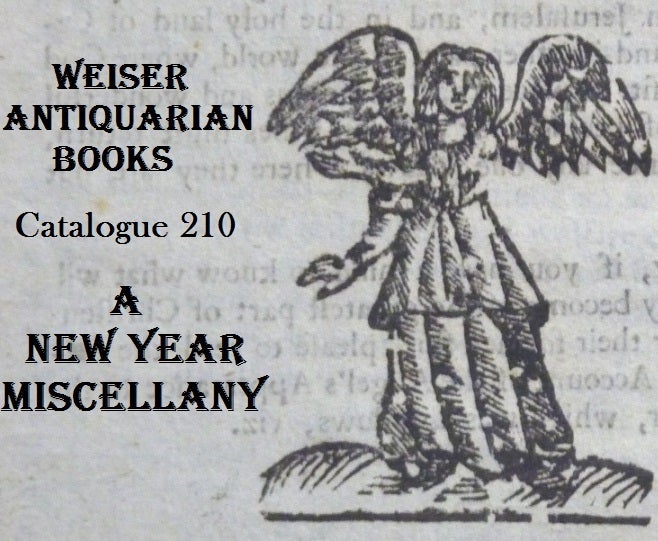 Catalogue 210: New Year Miscellany