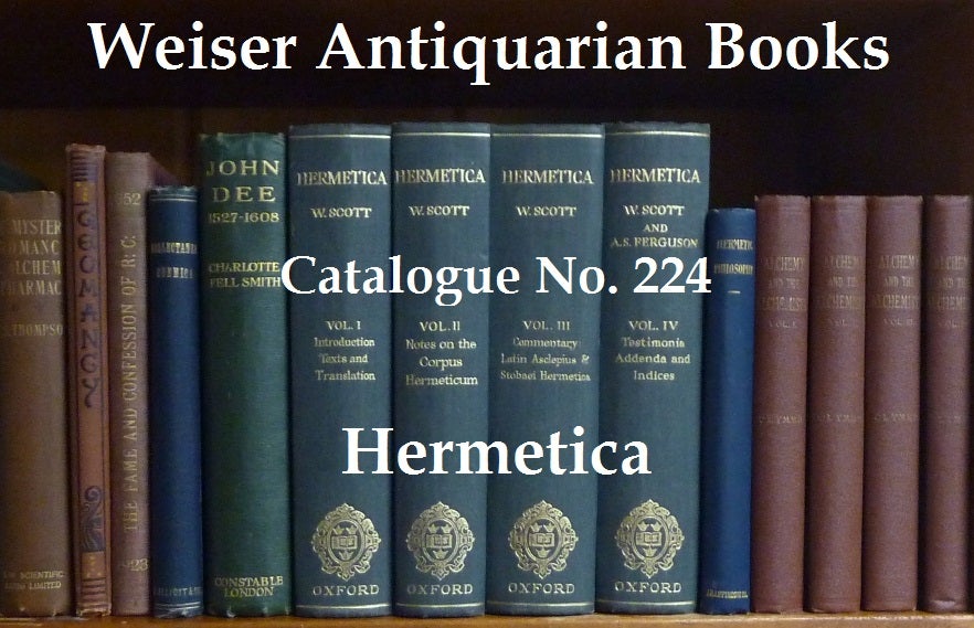 Catalogue 224: Hermetica and Mysticism