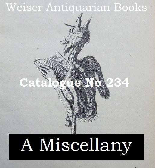 Catalogue 234: A Miscellany