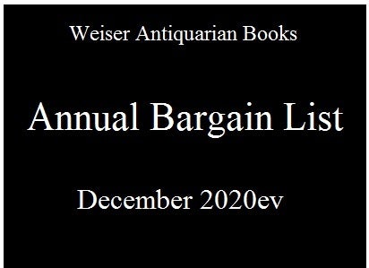 Annual Bargain List - December 2020