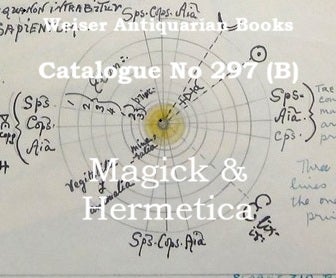 Catalogue 297(b) - Magick and Hermetica Miscellany