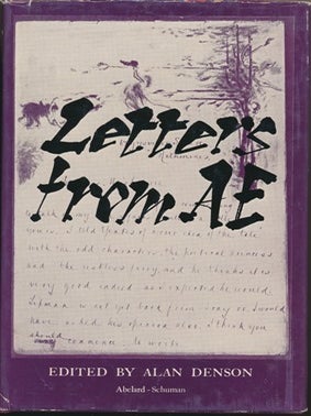 Item #11987 Letters from AE. Alan Denson., Dr. Monk Gibbon, George William RUSSELL