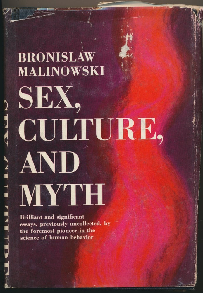 Item #17230 Sex, Culture, and Myth. Bronislaw MALINOWSKI.