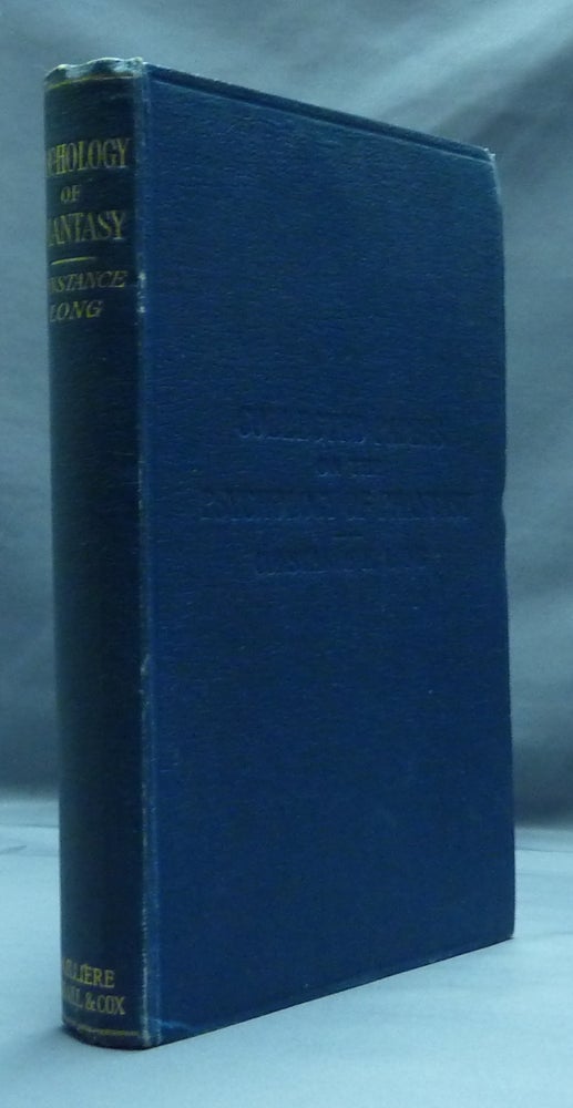 Item #17412 Collected Papers on the Psychology of Phantasy. Dr. Constance E. LONG.