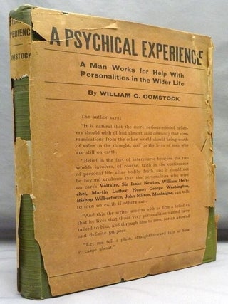 Item #18328 A Psychical Experience. A Man Works for Help with Personalities in the Wider Life....