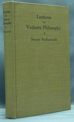 Item #20690 Lectures on Vedanta Philosophy. Swami BODHANANDA