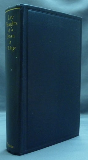 Item #20882 Lay Thoughts of a Dean. William Ralph INGE.