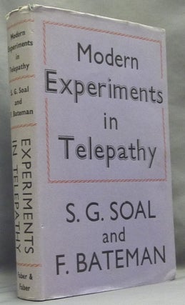 Item #21296 Modern Experiments in Telepathy. S. G. SOAL, F. Bateman