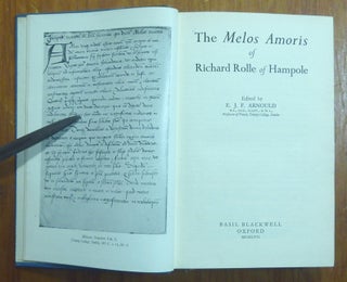 The Melo Amoris of Richard Rolle of Hampole.
