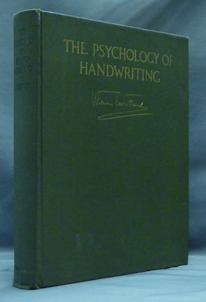 Item #24000 The Psychology of Handwriting. William Leslie FRENCH, Signed