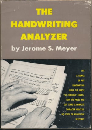 Item #24048 The Handwriting Analyzer. Jerome S. MEYER