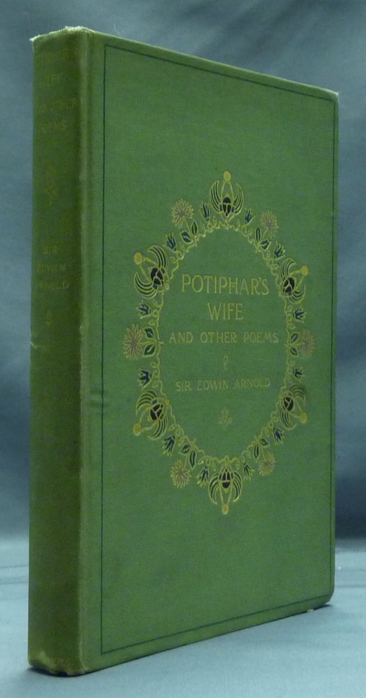 Item #24523 Potiphar's Wife and Other Poems. Sir Edwin ARNOLD.