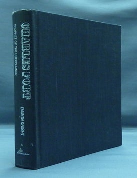 Charles Fort Prophet Of The Unexplained Damon Knight First Edition