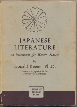 Item #28388 Japanese Literature: An Introduction for Western Readers. Donald KEENE
