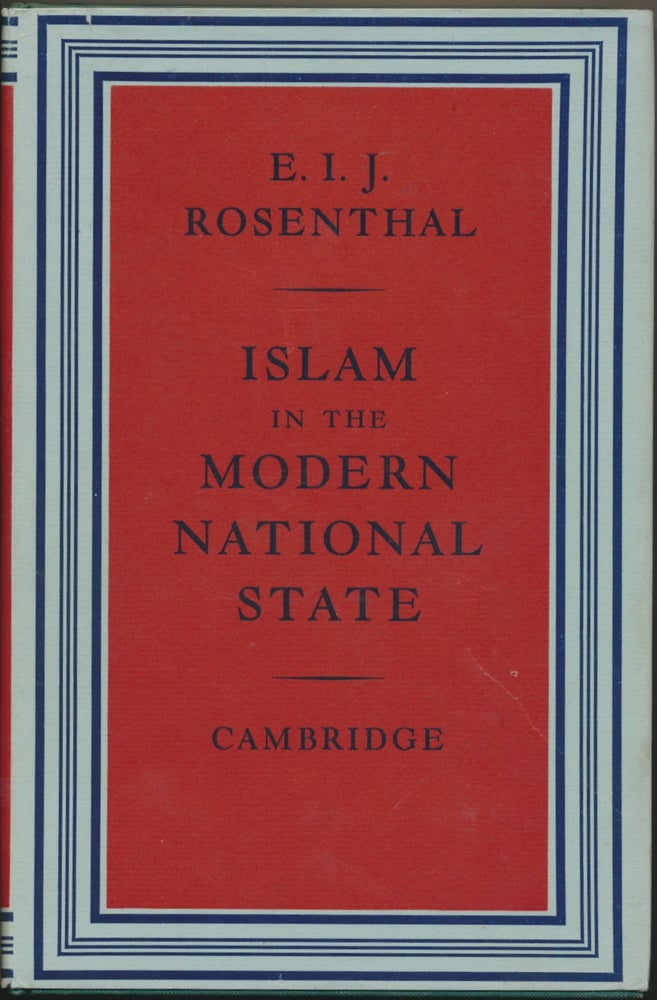 Item #29454 Islam in the Modern National State. E. I. J. ROSENTHAL.