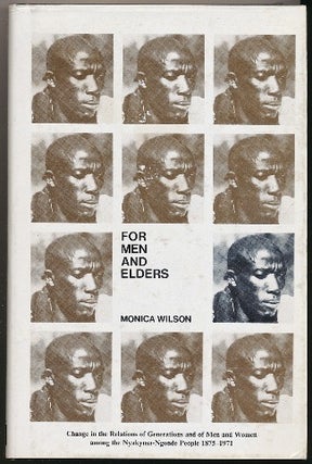 Item #29532 For Men and Elders: Change in the Relations of Generations and of Men and Women among...