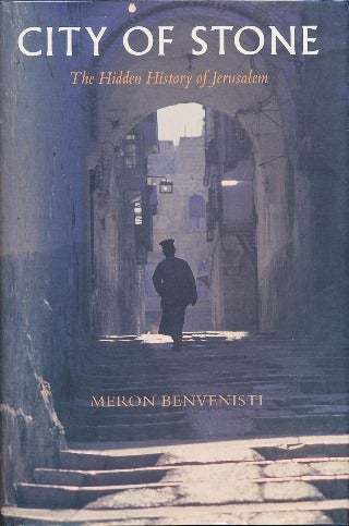 Item #29559 City of Stone: the Hidden History of Jerusalem. Meron BENVENISTI, Maxine Kaufman Nunn.