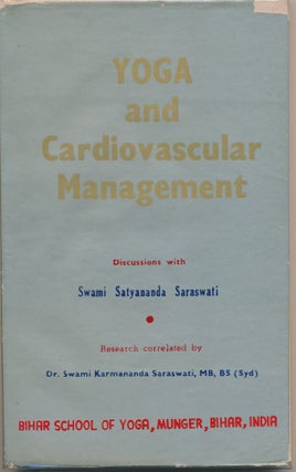 Item #30061 Yoga and Cardiovascular Management. Research, Dr. Swami Karmananda Saraswati