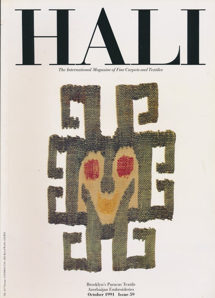 Item #30230 HALI: The International Magazine of Fine Carpets and Textiles, October 1991, Issue 59. Alan MARCUSON.