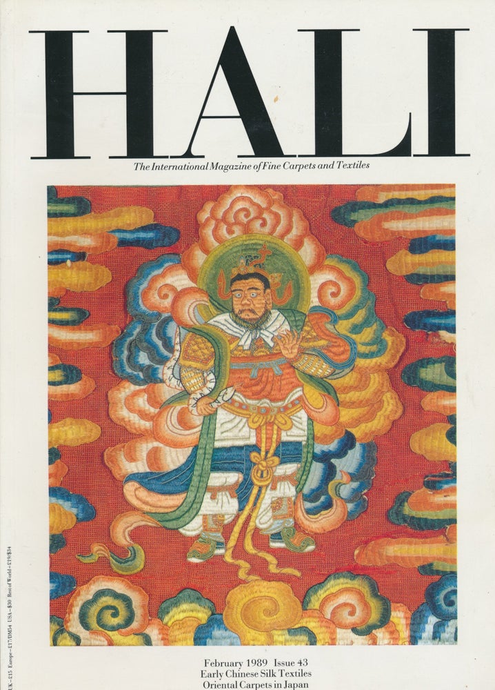 Item #30234 HALI: The International Magazine of Fine Carpets and Textiles, February 1989, Issue 43. Alan MARCUSON.