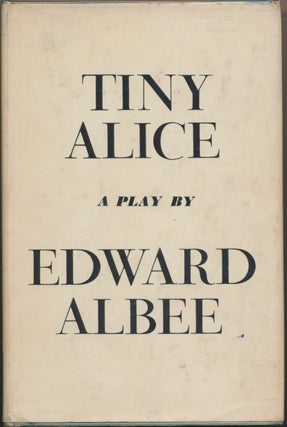 Item #30421 Tiny Alice - A Play. Edward ALBEE
