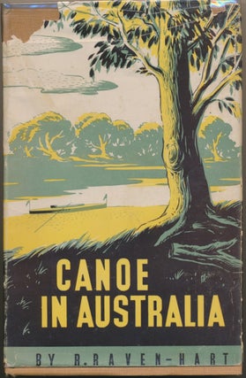Item #30503 Canoe in Australia. R. RAVEN-HART