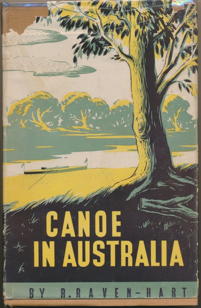 Item #30503 Canoe in Australia. R. RAVEN-HART.