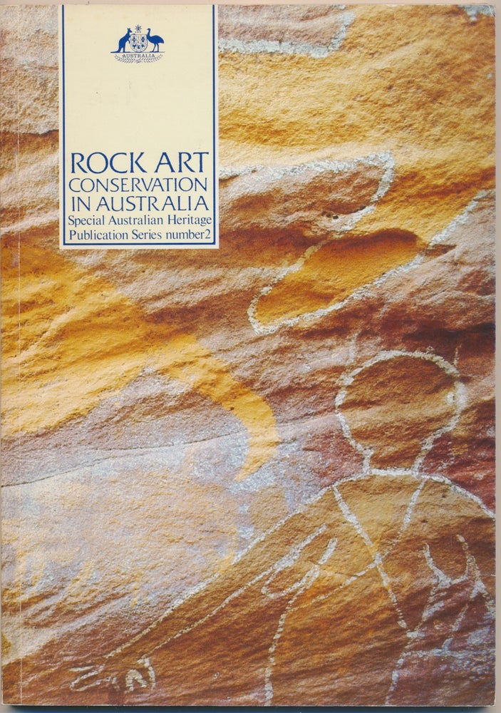 Item #30678 Rock Art Conservation in Australia (Special Australian Heritage Publications Series Number 2). Andree ROSENFELD.