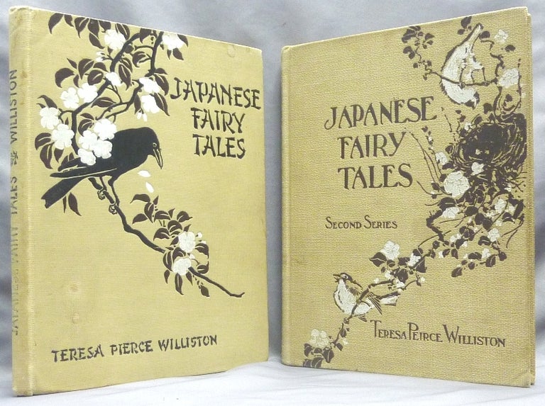 Item #32280 Japanese Fairy Tales ( Two volumes ). Japanese Fairy Tales, Teresa Peirce WILLISTON, Sanchi O. Gawa.