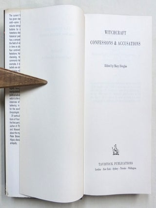 Witchcraft Confessions and Accusations; ( A.S.A. Monographs 9 ).