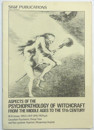 Item #36488 Aspects of Psychopathology of Witchcraft From the Middle Ages to the 17th Century....