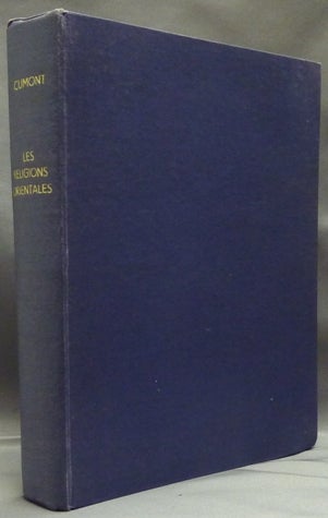 Item #39101 Les Religions Orientales dans le Paganisme Romain; Conférences Faites au Collège de France en 1905. Franz CUMONT.