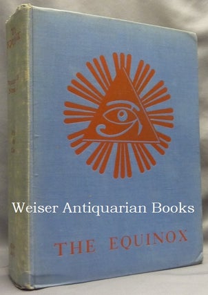 The Equinox, Vol. III, No. 1. [ "The Blue Equinox" ].