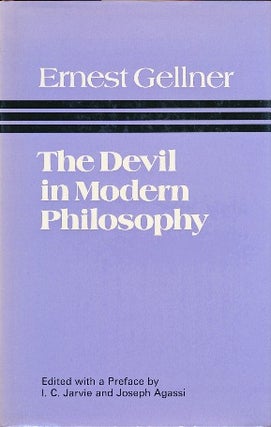 Item #41368 The Devil in Modern Philosophy. edited, I. C. Jarvie, Joseph Agassi