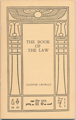 Item #42762 AL (Liber Legis) The Book of the Law. Sub Figura XXXI as delivered by 93 - Aiwass - 418 to Ankh-f-n-khonsu The Priest of the Princes who is 666. Aleister CROWLEY.