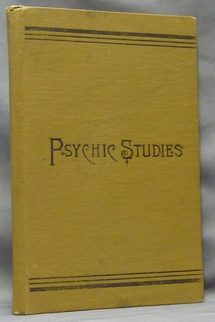 Item #44191 The New Psychic Studies in their Relation to Christian Thought. Franklin JOHNSON.