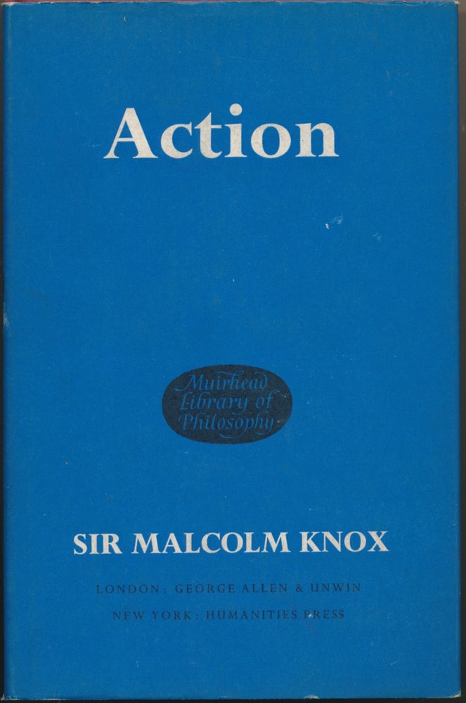 Item #44891 Action. Sir Malcolm KNOX.