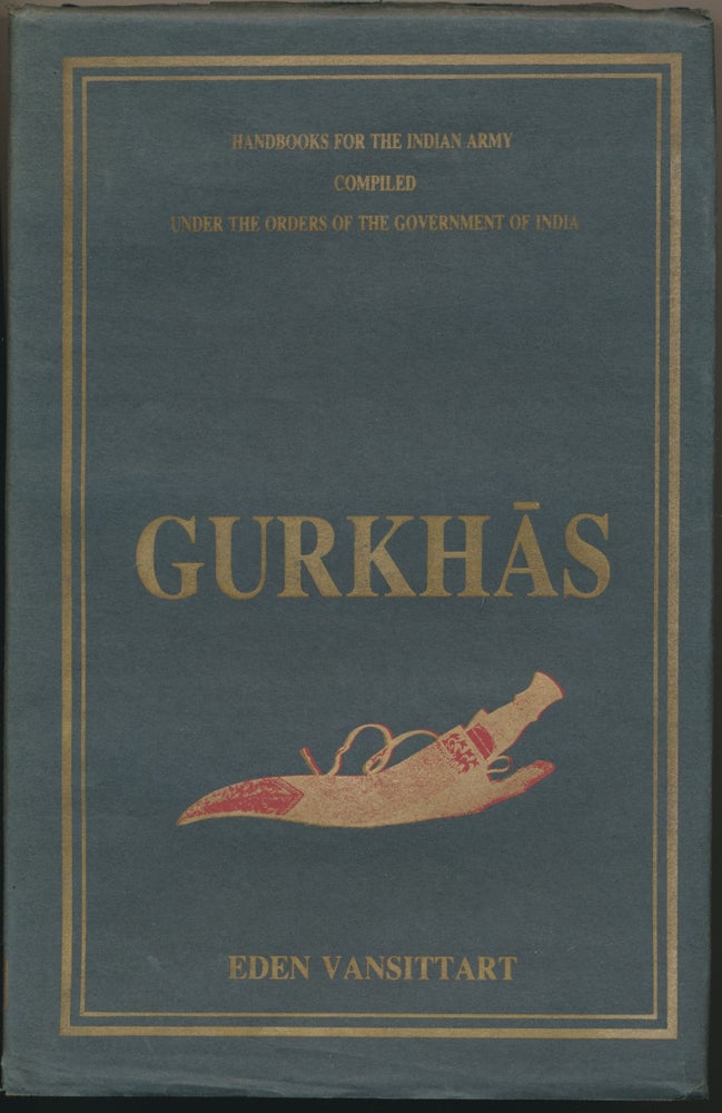 Item #45919 Gurkhas ( Handbooks for the Indian Army series ). Eden VANSITTART.