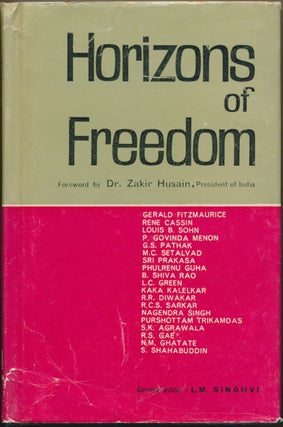Item #46500 Horizons of Freedom. L. M. SINGHVI, general, Dr. Zakir Husain