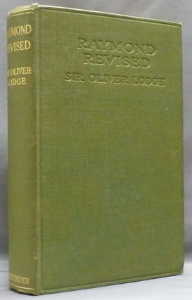 Item #46686 Raymond Revised: A New and Abbreviated Edition of 'Raymond or Life and Death' with an...