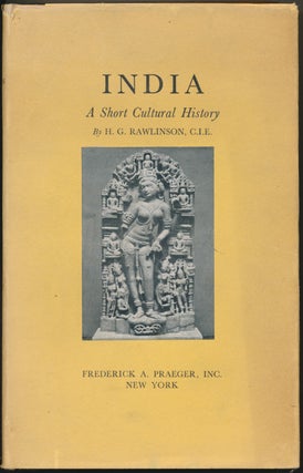 Item #46712 India: A Short Cultural History. H. G. RAWLINSON