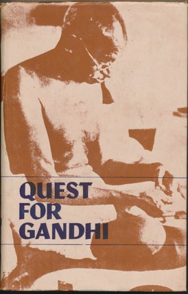 Item #46835 Quest for Gandhi. G. RAMACHANDRAN, T. K. MAHADEVAN