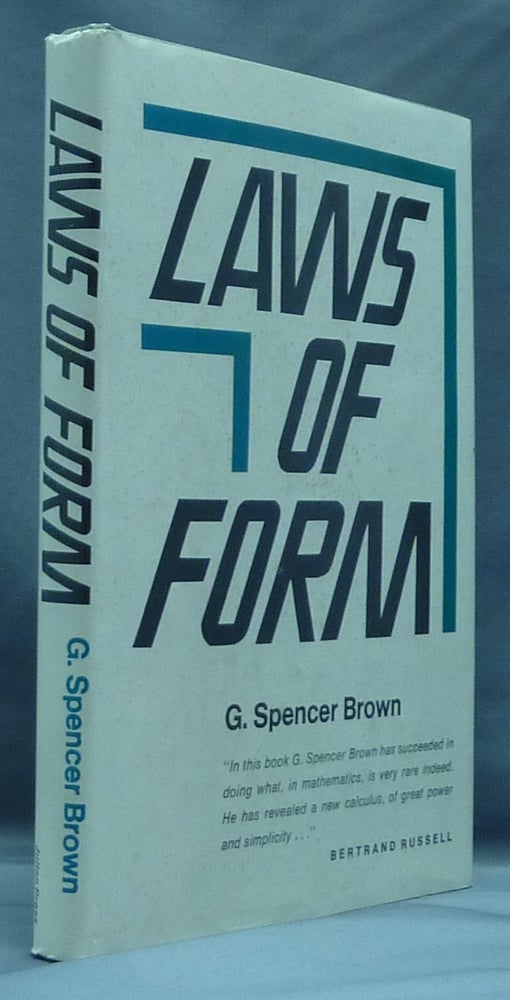 Item #46996 Laws of Form. G. Spencer BROWN.