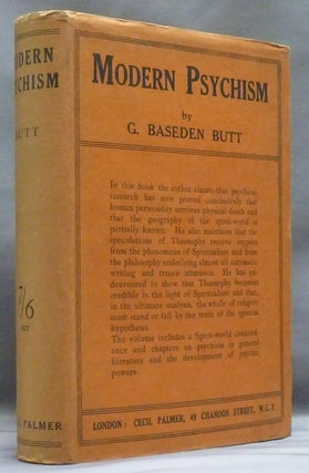 Item #47311 Modern Psychism. G. Baseden BUTT