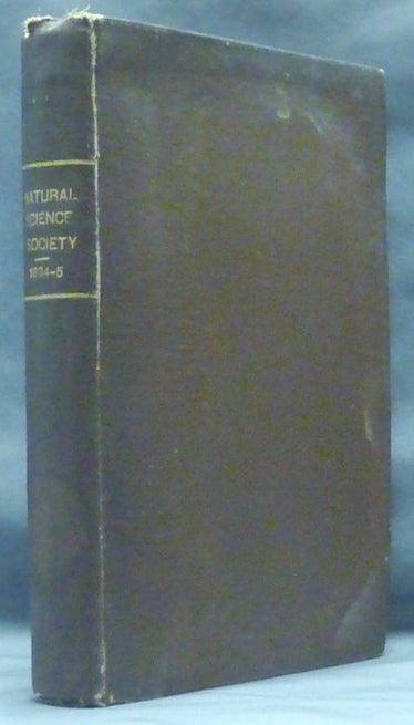 Item #47634 Cheltenham Natural Science Society - Proceedings, Session 1884-5. CHELTENHAM NATURAL SCIENCE SOCIETY, authors.