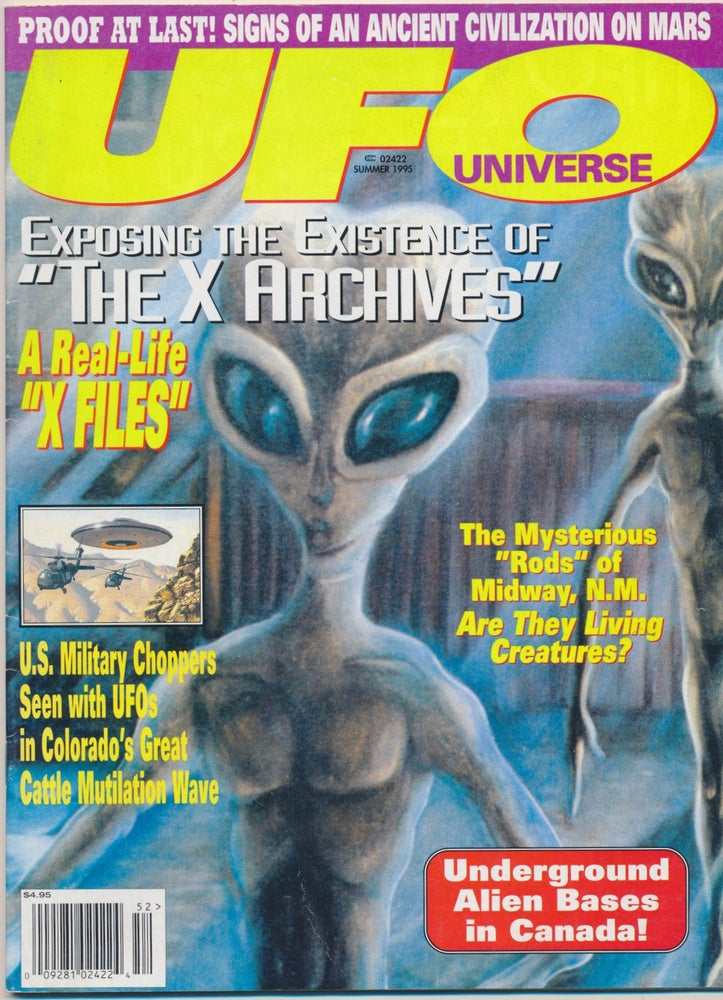Item #47988 UFO Universe - Vol.5, No.2, Summer 1995. Timothy Green BECKLEY.