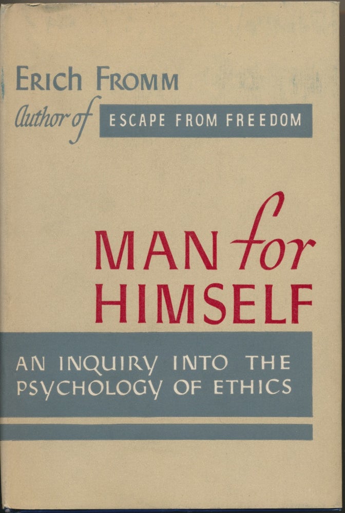 Item #48039 Man for Himself: An Inquiry into the Psychology of Ethics. Erich FROMM.